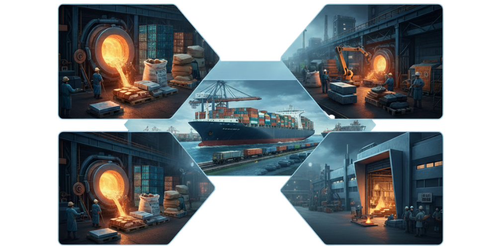 Mezinárodní obchod s barevnými kovy a vstupními surovinami